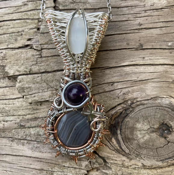 Agate Necklace - Picture 1 of 9